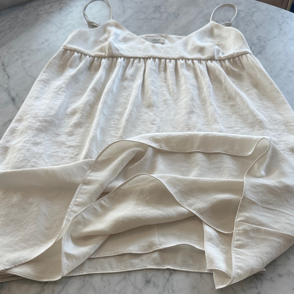 Wilfred Ivory Spaghetti Strap Mini Dress - Picture 10 of 11